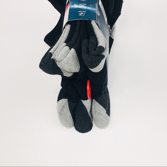 Fila Men’s Absorb Dry Crew Socks 6 pairs size 6-12 - Picture 3 of 8